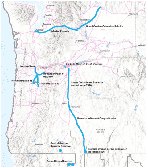 $3B in Transmission Substation and Line Projects Proposed in Pacific Northwest