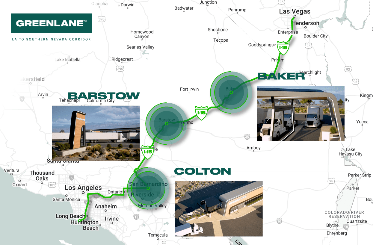 Greenlane Receives $15 Million Grant for Western U.S. EV Charging Corridor